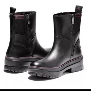 NEW IN BOX Timberland Malynn Side Zip Waterproof Leather Boots